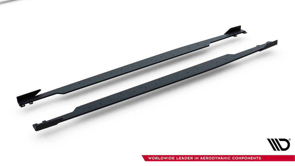 Street Pro sideskørter diffusorer + klapper Audi RS3 sedan 8y facelift