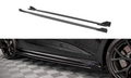 Street Pro Side nederdele diffusorer + flapper Audi RS3 Sportback 8y