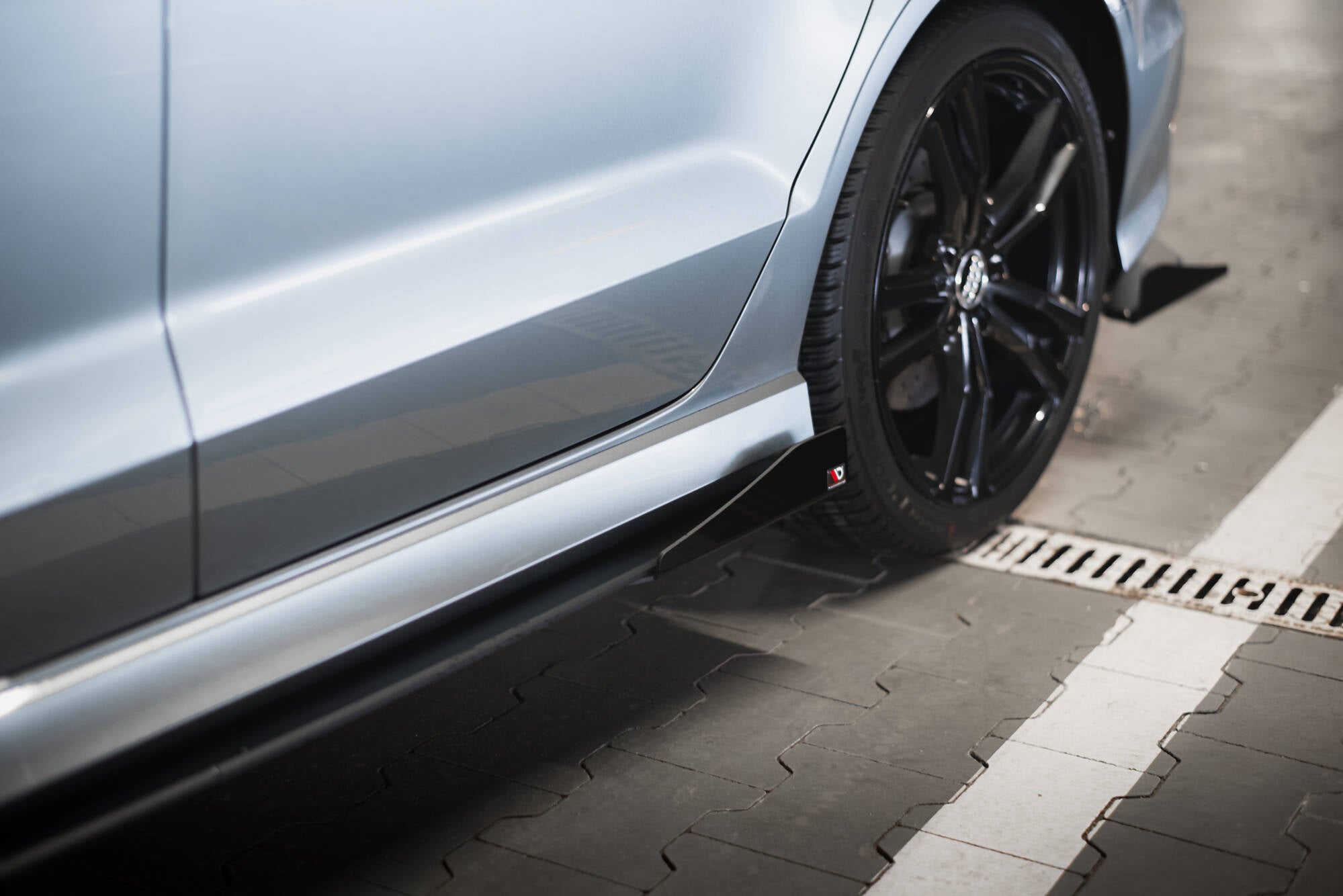 Street pro side skirts diffusers + flaps audi s3 / a3 s-line sedan 8v