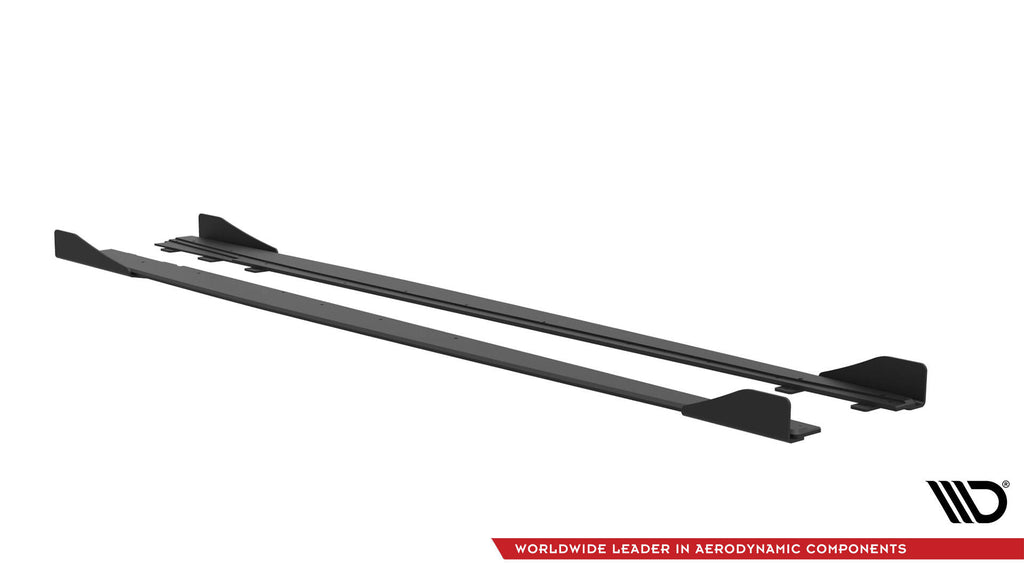 Street pro side skirts diffusers + flaps audi s3 / a3 s-line sedan 8v