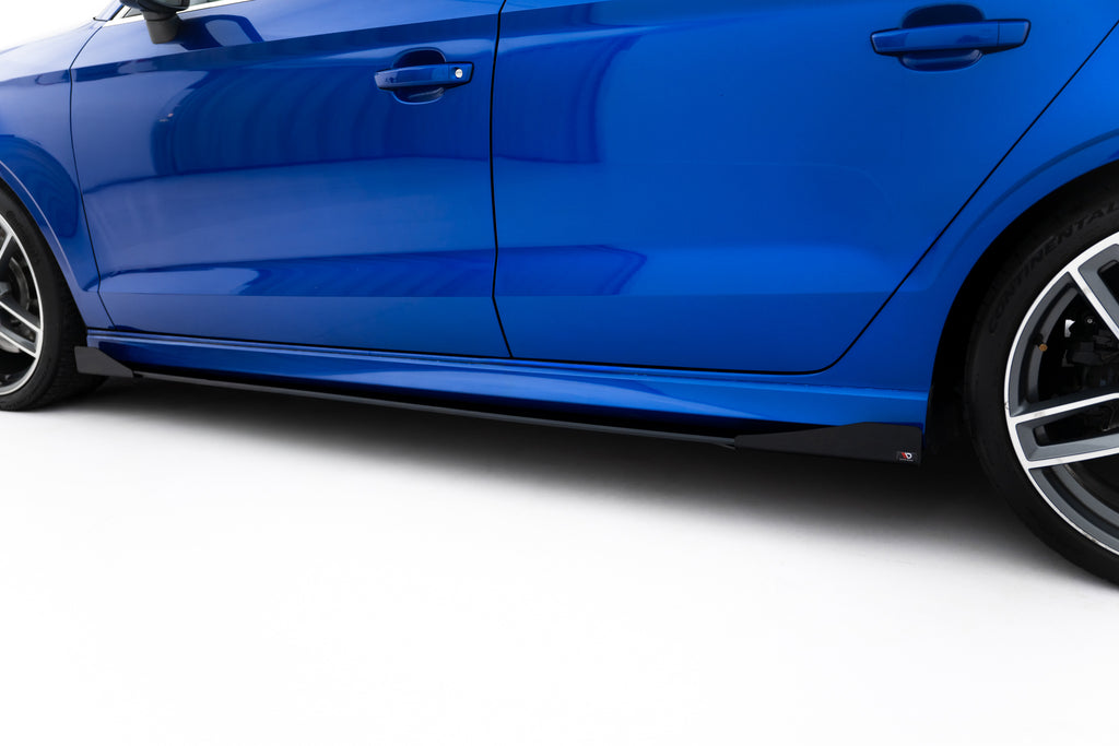 Street pro side skirts diffusers + flaps audi s3 / a3 s-line sedan 8v