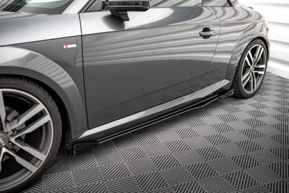 Street pro side skirts diffusers + flaps audi tt s / s-line 8s