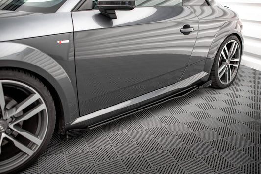Street pro side skirts diffusers + flaps audi tt s / s-line 8s