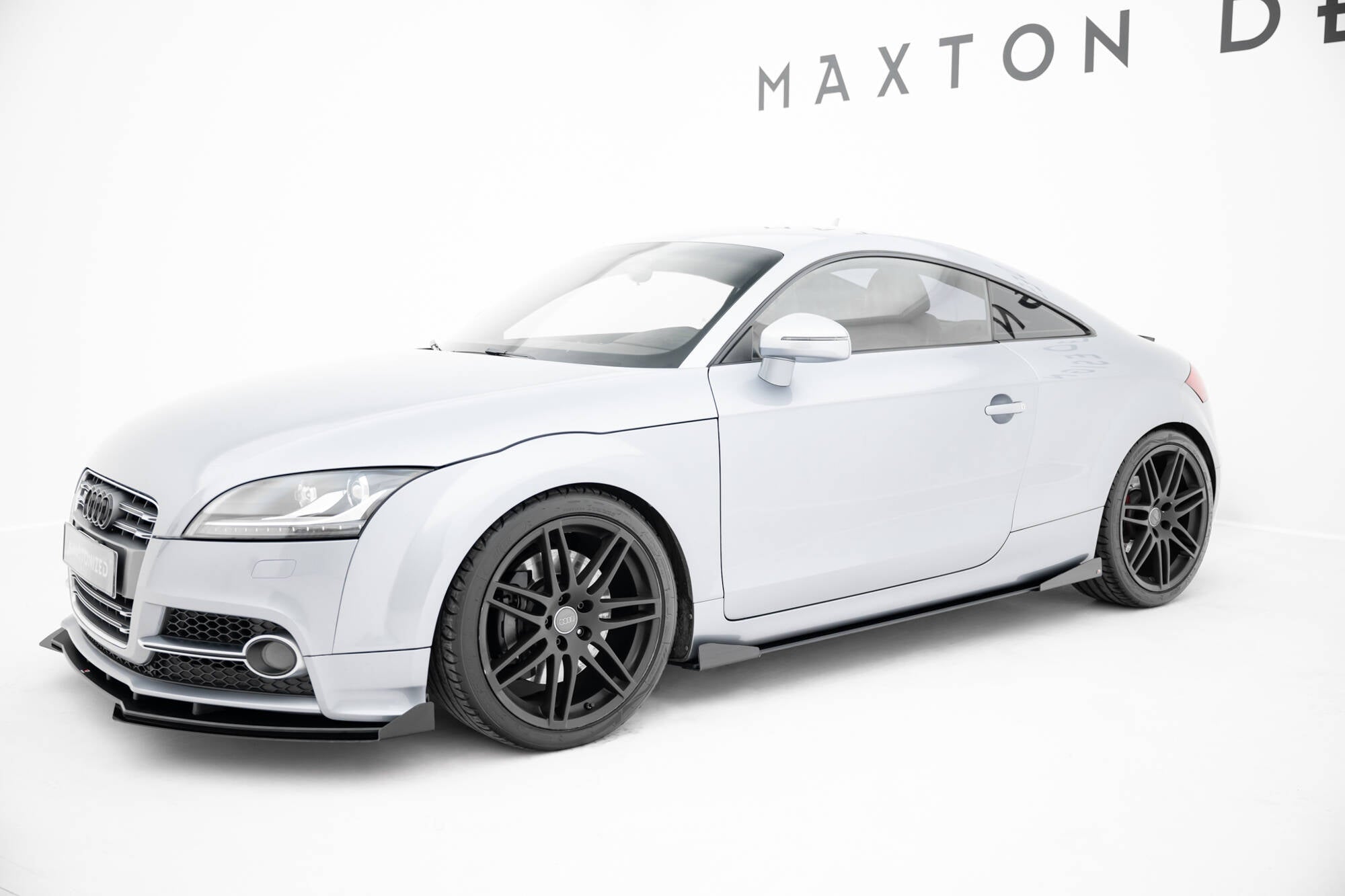 Street pro side skirts diffusers + flaps audi tt s / tt s-line 8j facelift