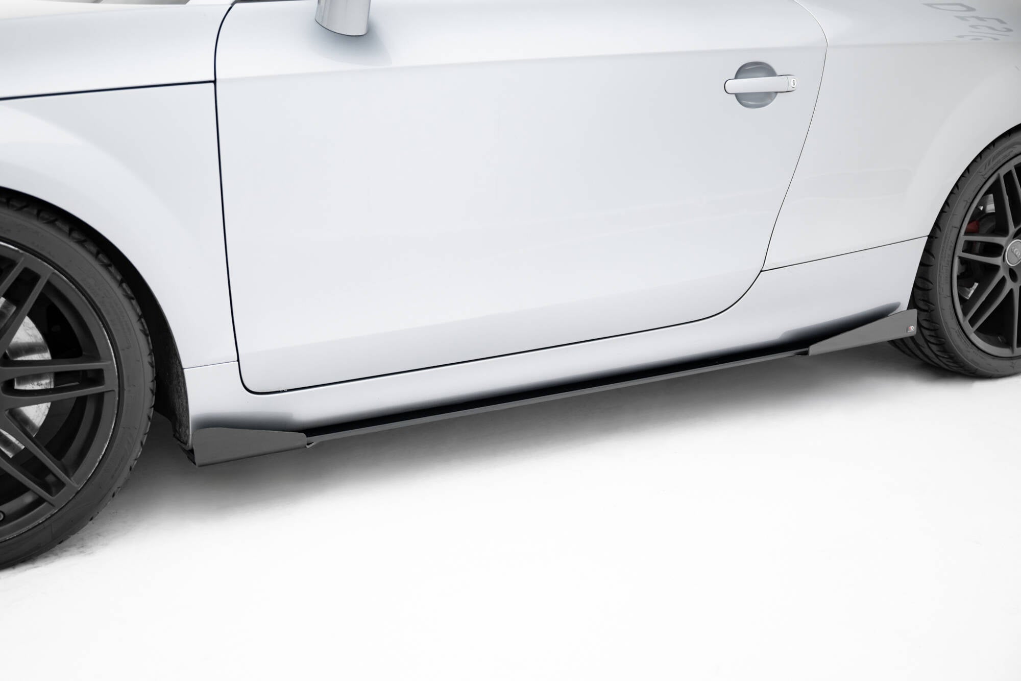 Street pro side skirts diffusers + flaps audi tt s / tt s-line 8j facelift