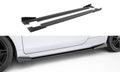 Street pro side skirts diffusers + flaps audi tt s / tt s-line 8j facelift
