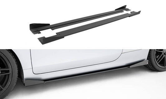 Street Pro Side nederdele diffusorer + flapper audi tt s / tt s-line 8j ansigtsløftning