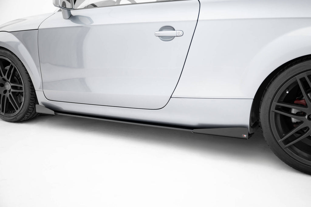 Street pro side skirts diffusers + flaps audi tt s / tt s-line 8j facelift
