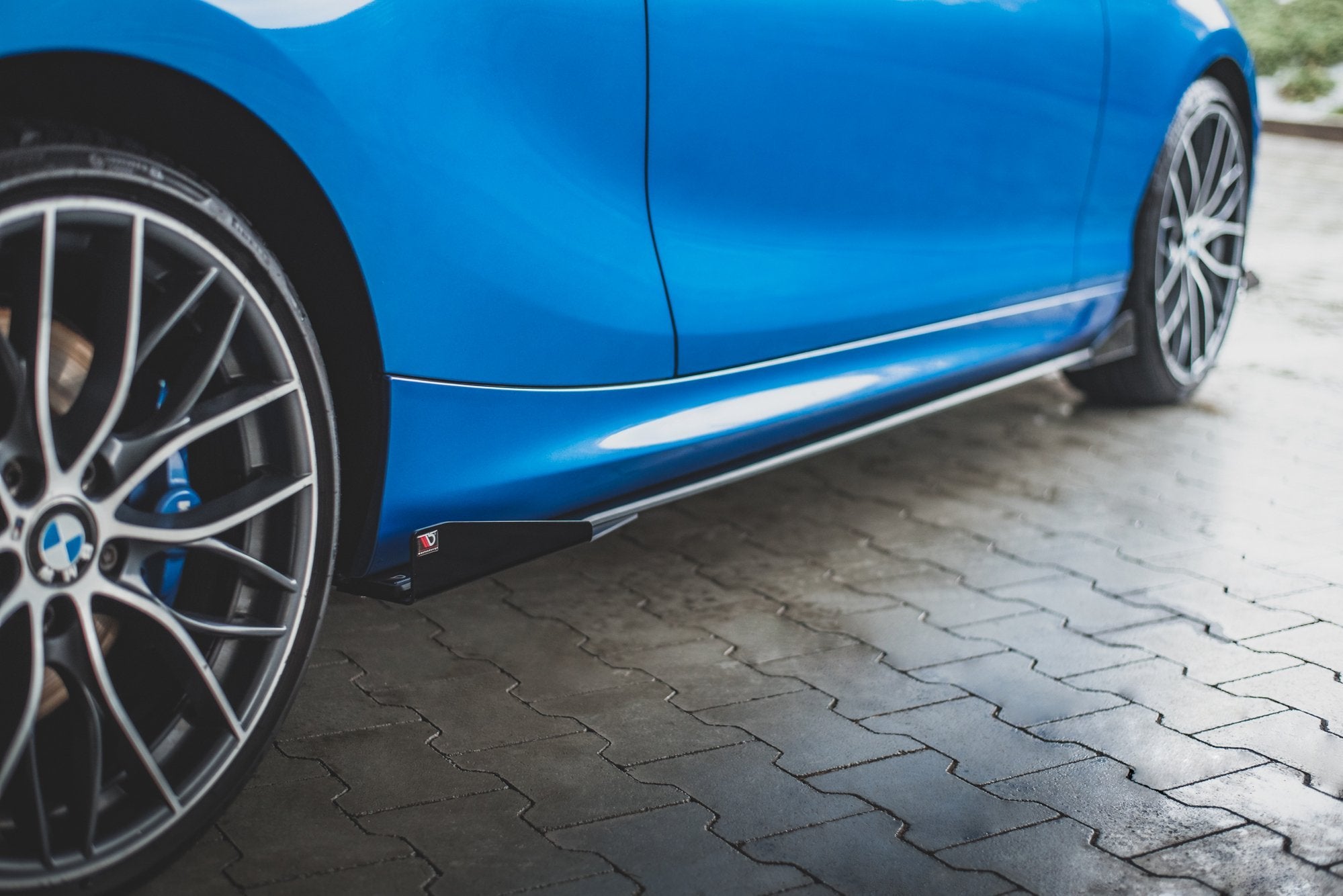 Street Pro Side Skirts Diffusers + Flaps BMW 1 F21 M135I / M140I / M-Pack