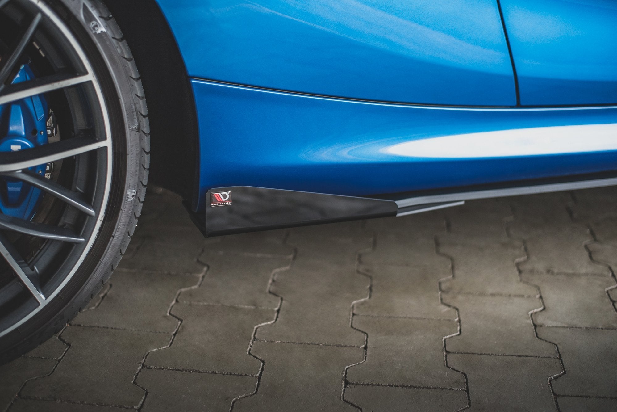 Street Pro Side Skirts Diffusers + Flaps BMW 1 F21 M135I / M140I / M-Pack