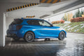 Street pro sideskjørt diffusorer + klaffer bmw 1 f21 m135i / m140i / m-pack