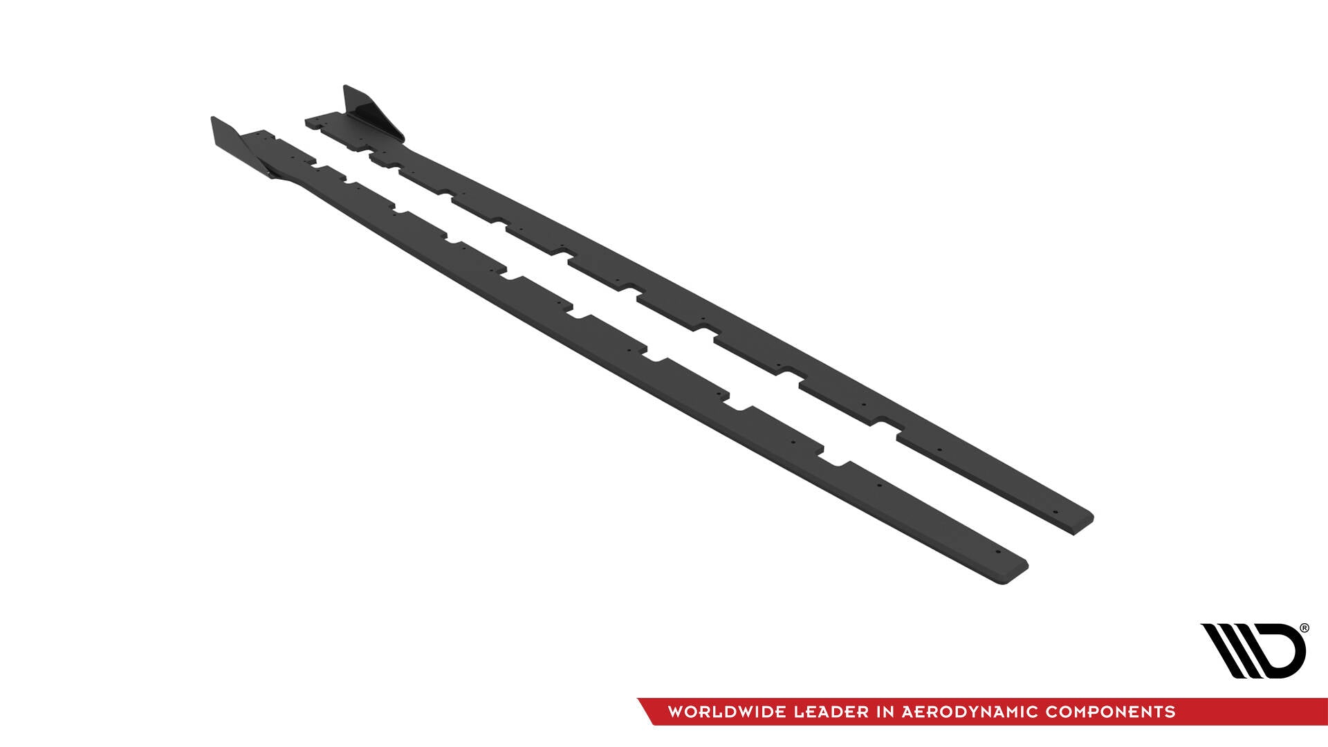 Street Pro Side nederdele diffusorer + flapper BMW 1 F40 m-pack / m135i