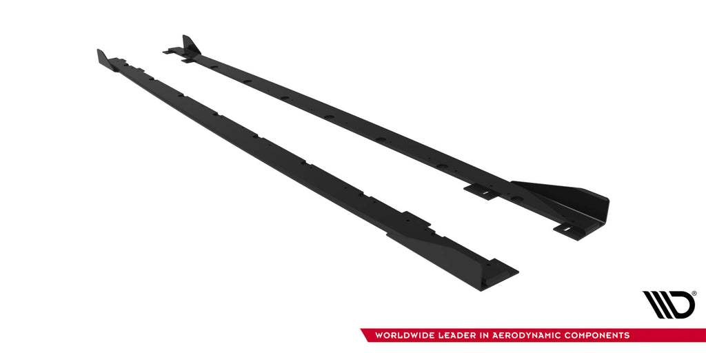 Street pro side skirts diffusers + flaps bmw 1 m-pack f70