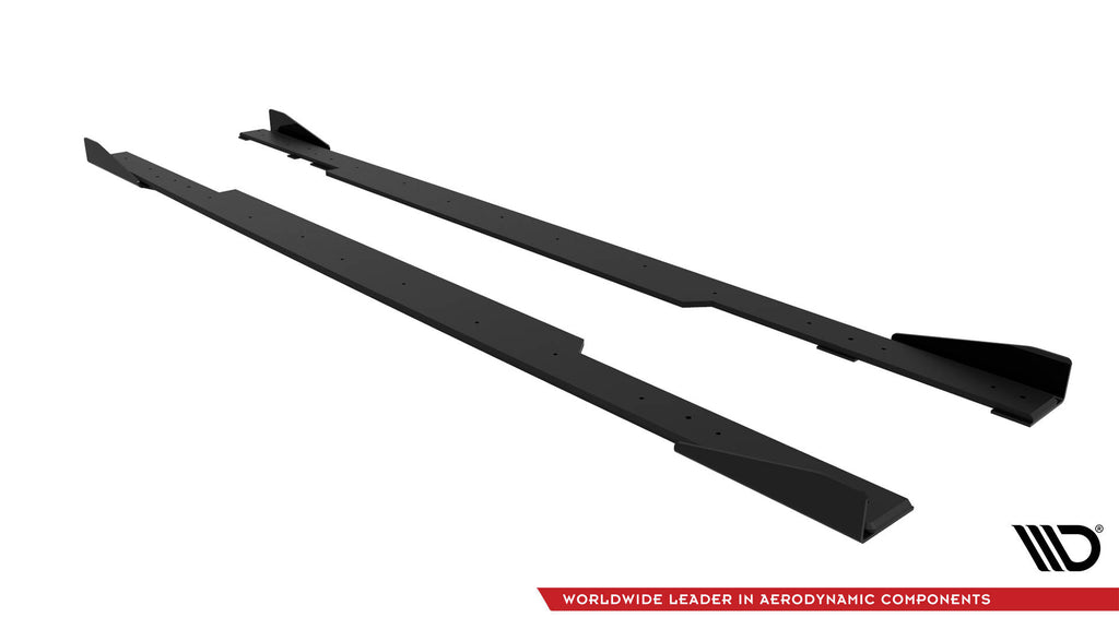 Street Pro Side nederdele diffusorer + flapper BMW 2 Coupe G42