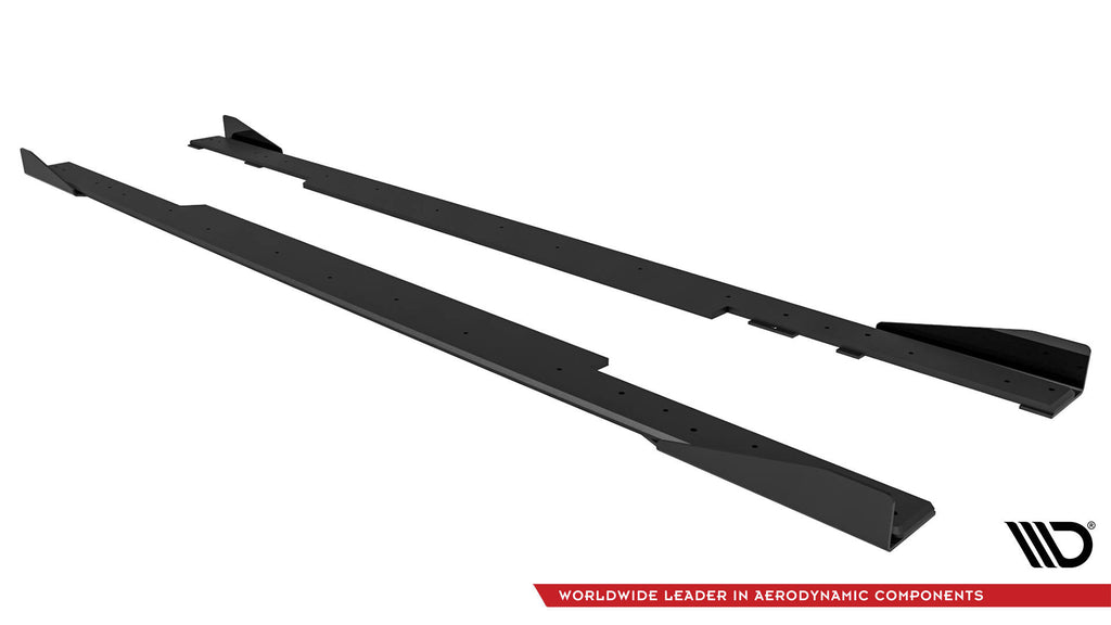 Street Pro Side nederdele diffusorer + flapper BMW 2 Coupe G42
