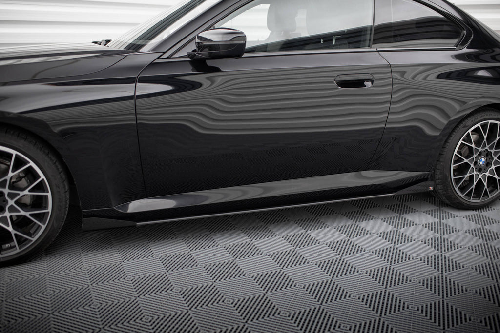 Street Pro Side nederdele diffusorer + flapper BMW 2 Coupe G42