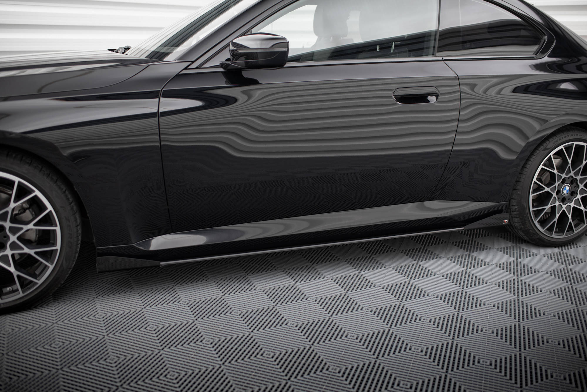 Street Pro Side nederdele diffusorer + flapper BMW 2 Coupe G42