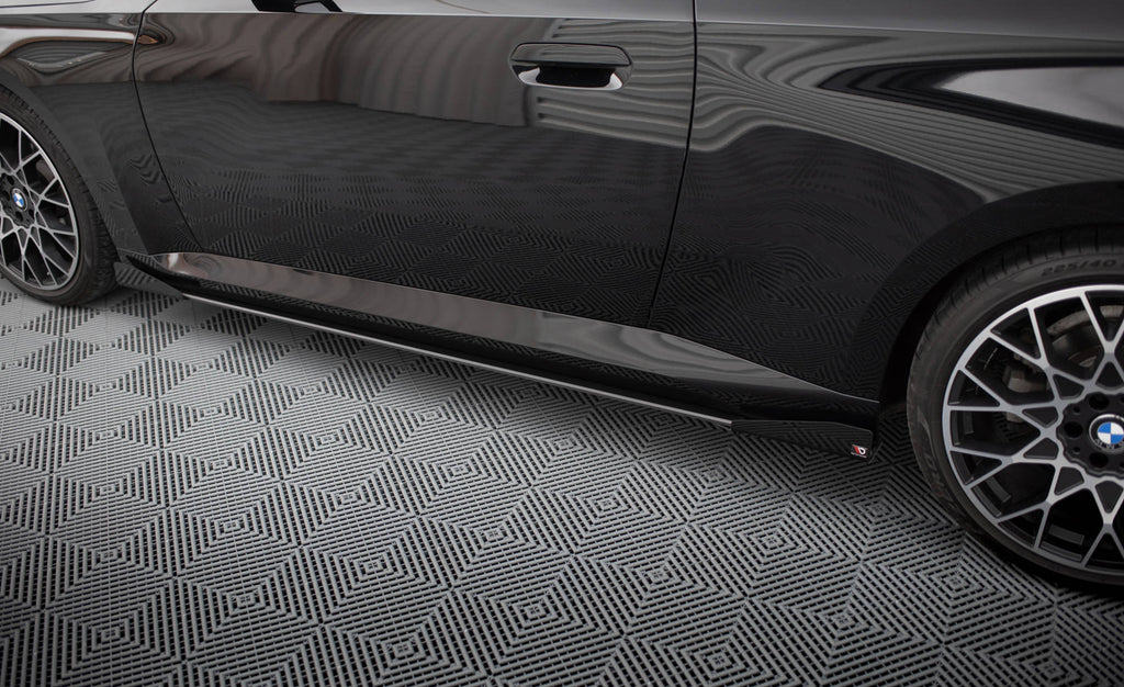 Street pro side skirts diffusers + flaps bmw 2 coupe g42