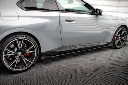 Street pro side skirts diffusers + flaps bmw 2 coupe m-pack / m240i g42