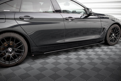 Street pro side skirts diffusers + flaps bmw 4 gran coupe f36