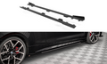 Street pro side skirts diffusers + flaps bmw 4 m-pack / m440i g22 / g23 / g22 facelift / g23 facelift