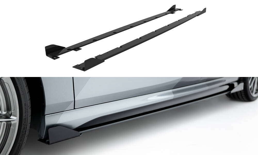 Street Pro Side nederdele diffusorer + flapper BMW M135i F70