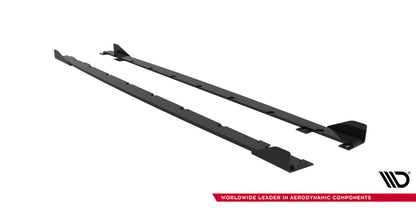 Street pro side skirts diffusers + flaps bmw m135i f70