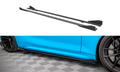 Street Pro Side nederdele diffusorer + flapper BMW M2 F87