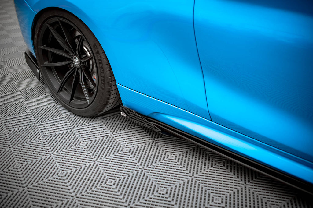 Street Pro Side nederdele diffusorer + flapper BMW M2 F87
