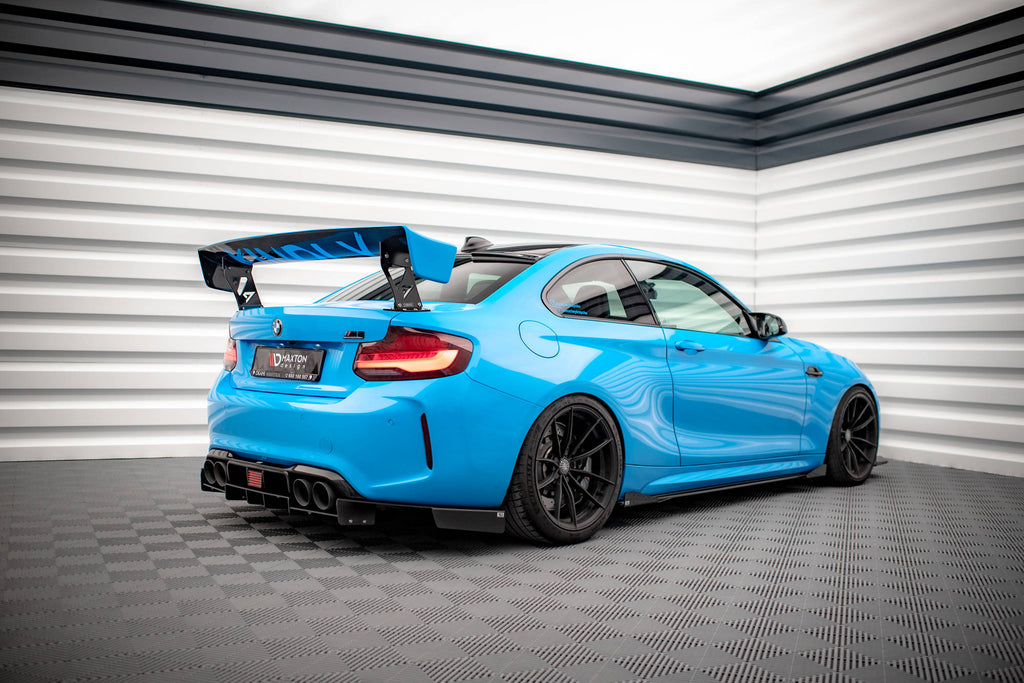 Street pro sideskjørt diffusorer + klaffer bmw m2 f87
