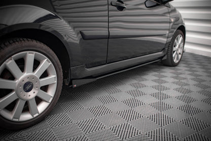 Street Pro Side Skirts Diffusers + Flaps Ford Fiesta St MK6