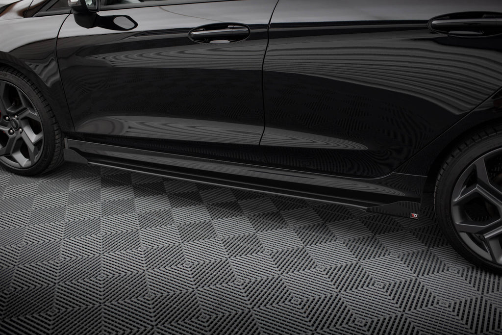 Street pro side skirts diffusers + flaps ford fiesta  st / st-line mk8