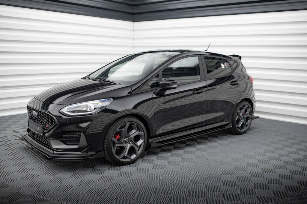 Street pro side skirts diffusers + flaps ford fiesta  st / st-line mk8