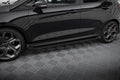 Street pro side skirts diffusers + flaps ford fiesta  st / st-line mk8