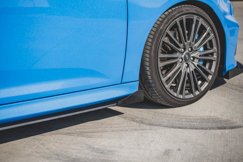 Street pro side skirts diffusers + flaps ford focus rs mk3