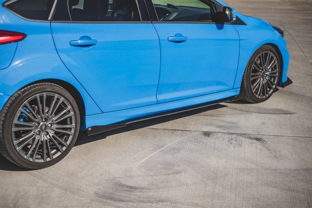 Street pro side skirts diffusers + flaps ford focus rs mk3