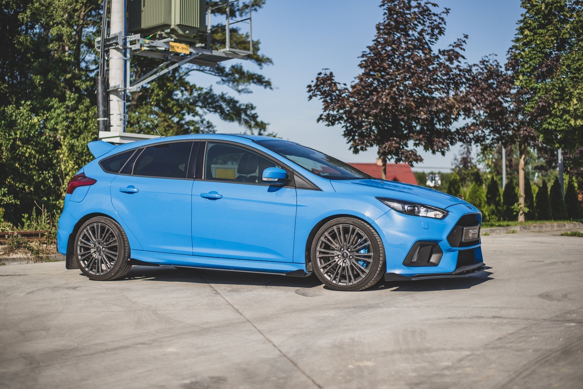 Street Pro Side -hameet Diffusers + Flaps Ford Focus RS MK3