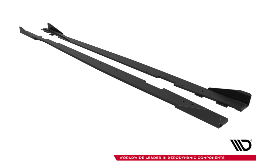 Street Pro Side -hameet Diffusers + Flaps Ford Focus St Mk3 FaceLift