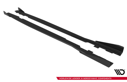 Street pro side skirts diffusers + flaps ford focus st mk3 facelift