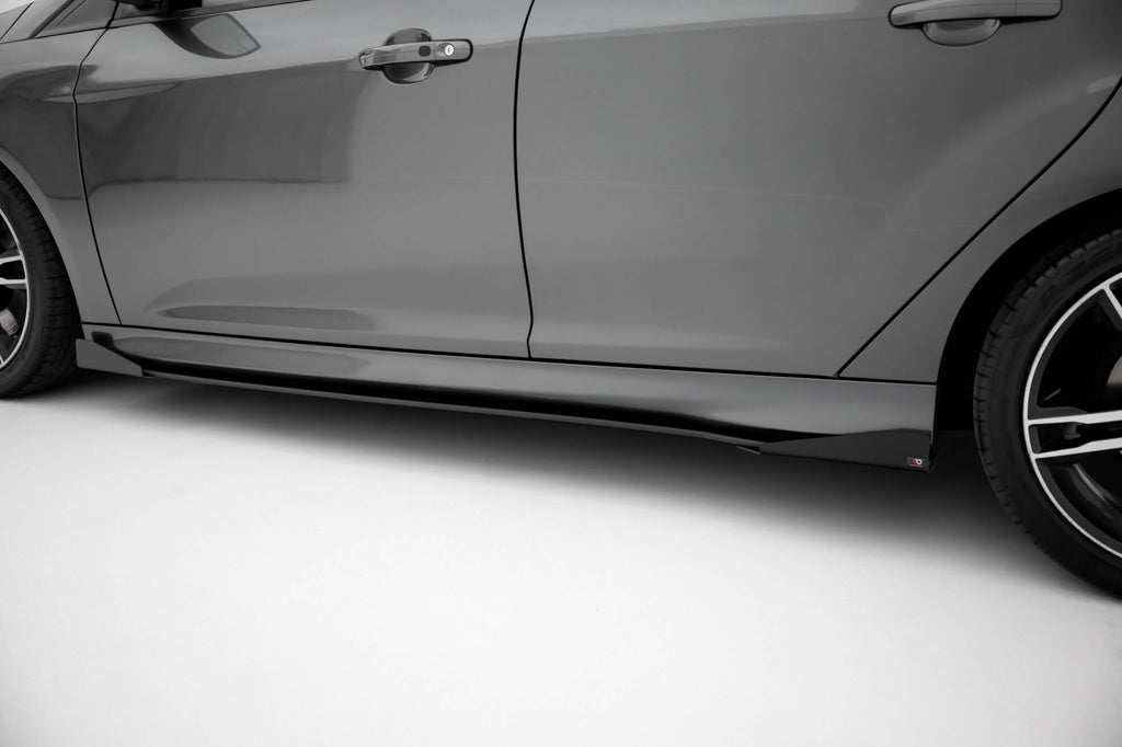 Street pro side skirts diffusers + flaps ford focus st mk3 facelift