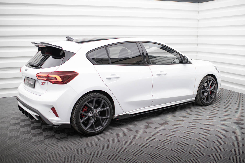 Street pro side skirts diffusers + flaps ford focus st / st-line mk4