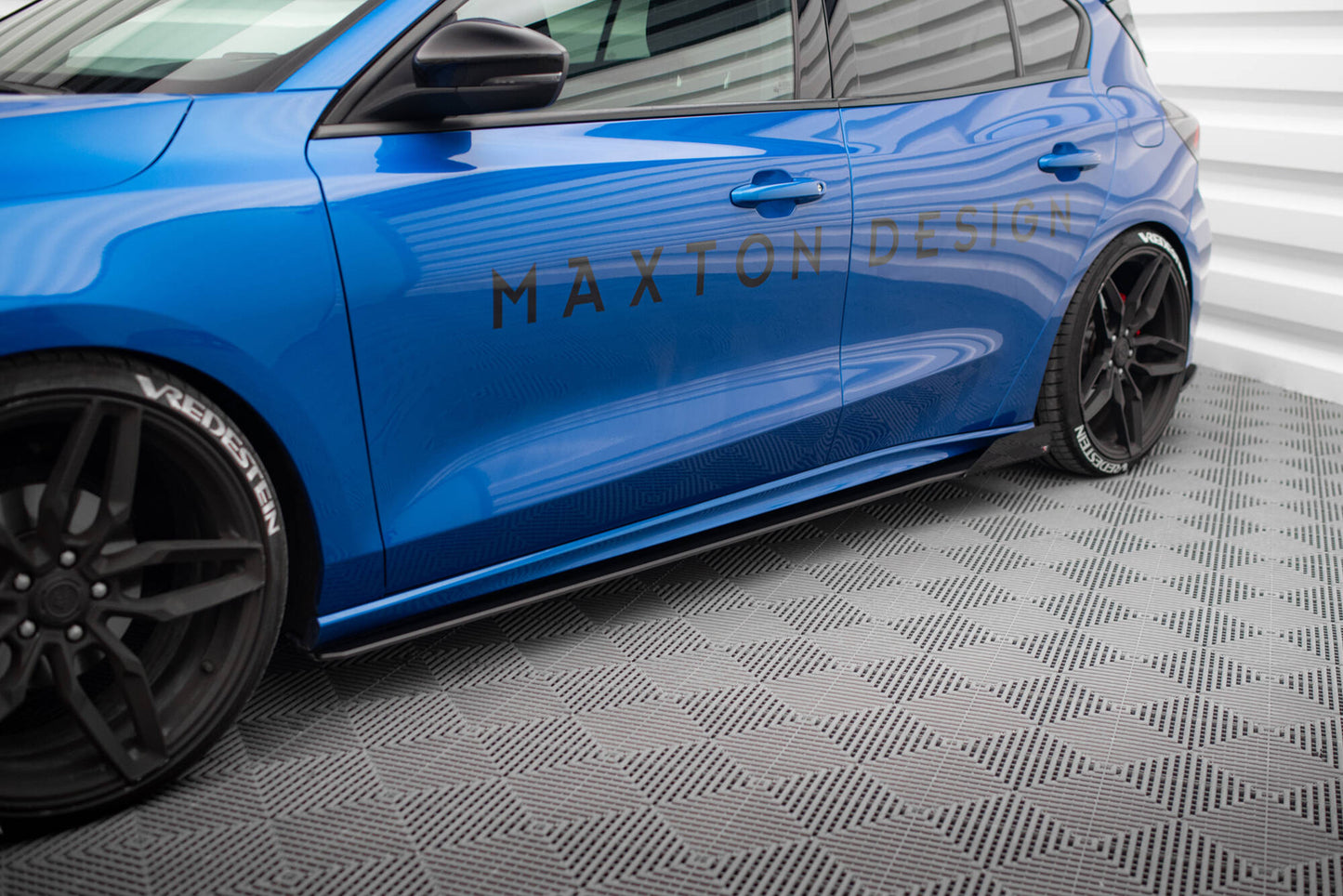Street pro side skirts diffusers + flaps ford focus st / st-line mk4