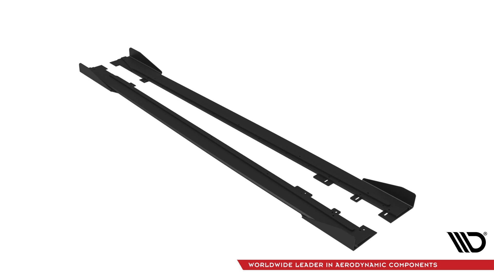 Street pro side skirts diffusers + flaps ford mustang gt mk6