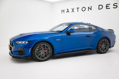 Street pro side skirts diffusers + flaps ford mustang gt mk7