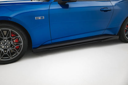 Street pro side skirts diffusers + flaps ford mustang gt mk7