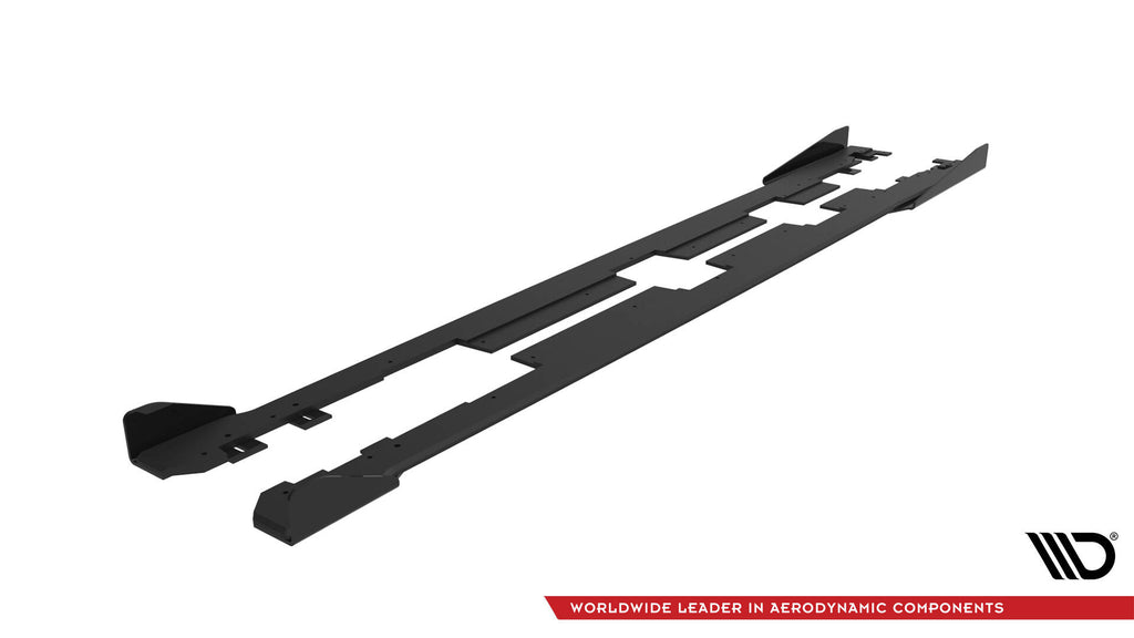 Street Pro Side -hameet Diffusers + Flaps Honda Civic MK10