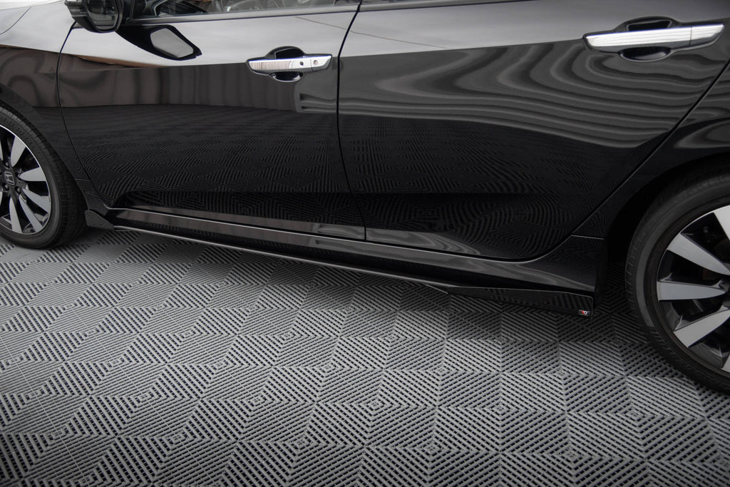 Street pro side skirts diffusers + flaps honda civic mk10