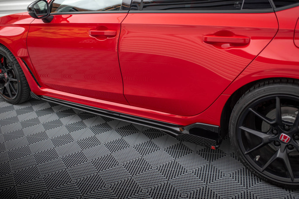 Street pro side skirts diffusers + flaps honda civic type-r mk 11