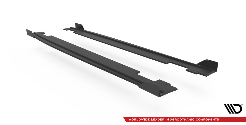 Street pro side skirts diffusers + flaps hyundai i20 n mk3