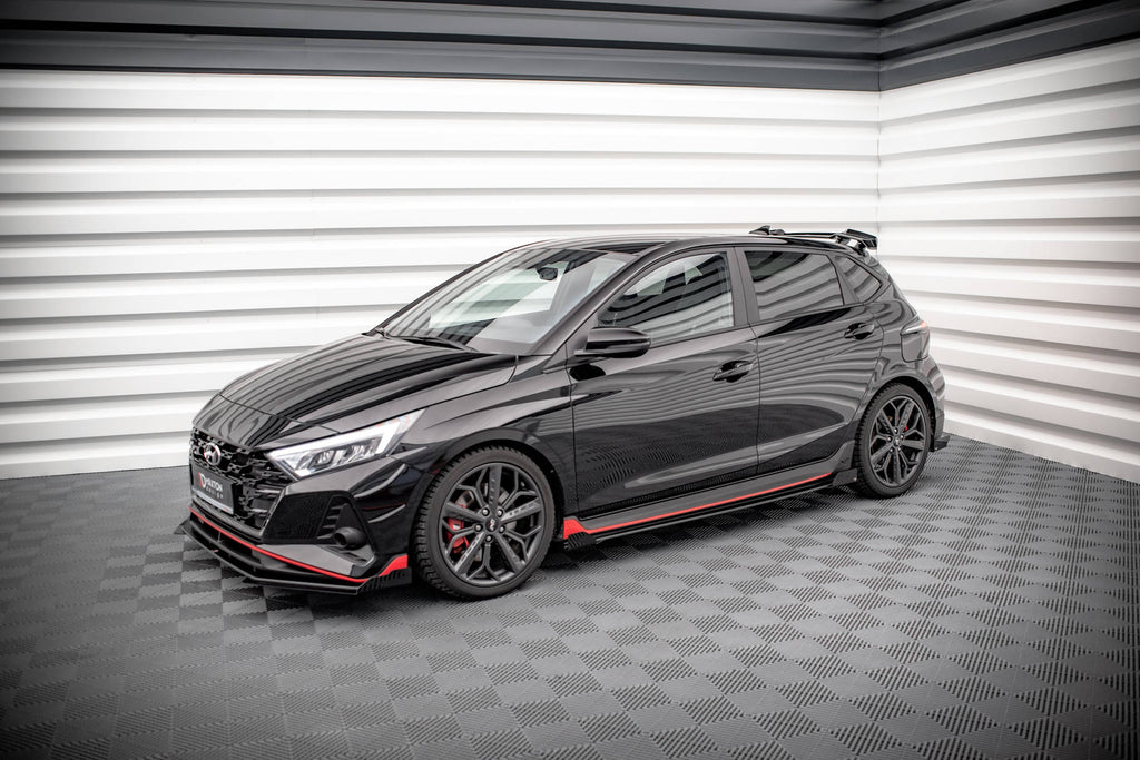 Street pro side skirts diffusers + flaps hyundai i20 n mk3